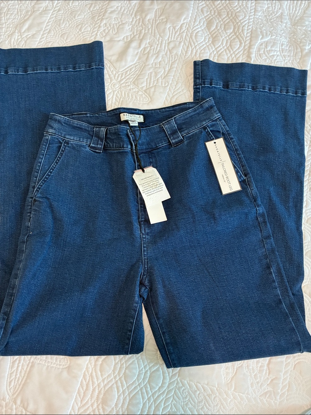 Bagatelle Collection High-Rise Dark Blue Women’s Jeans